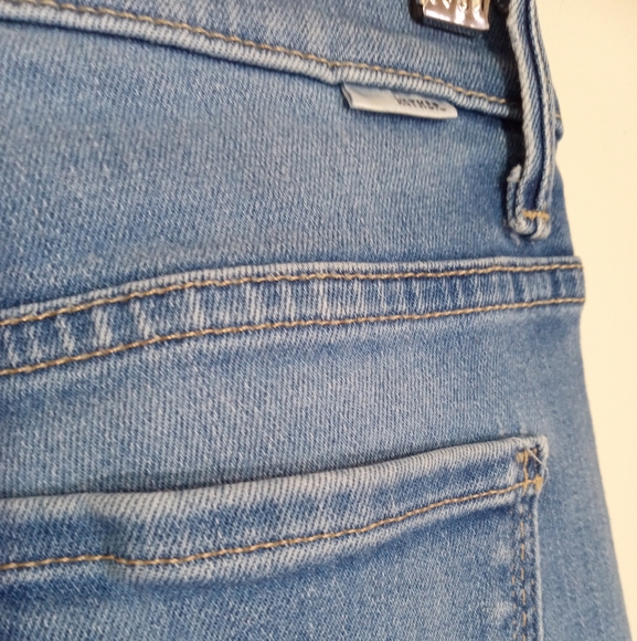 Mother high waisted looker spiked heels to tractor wheels women's size 25 - Picture 7 of 11